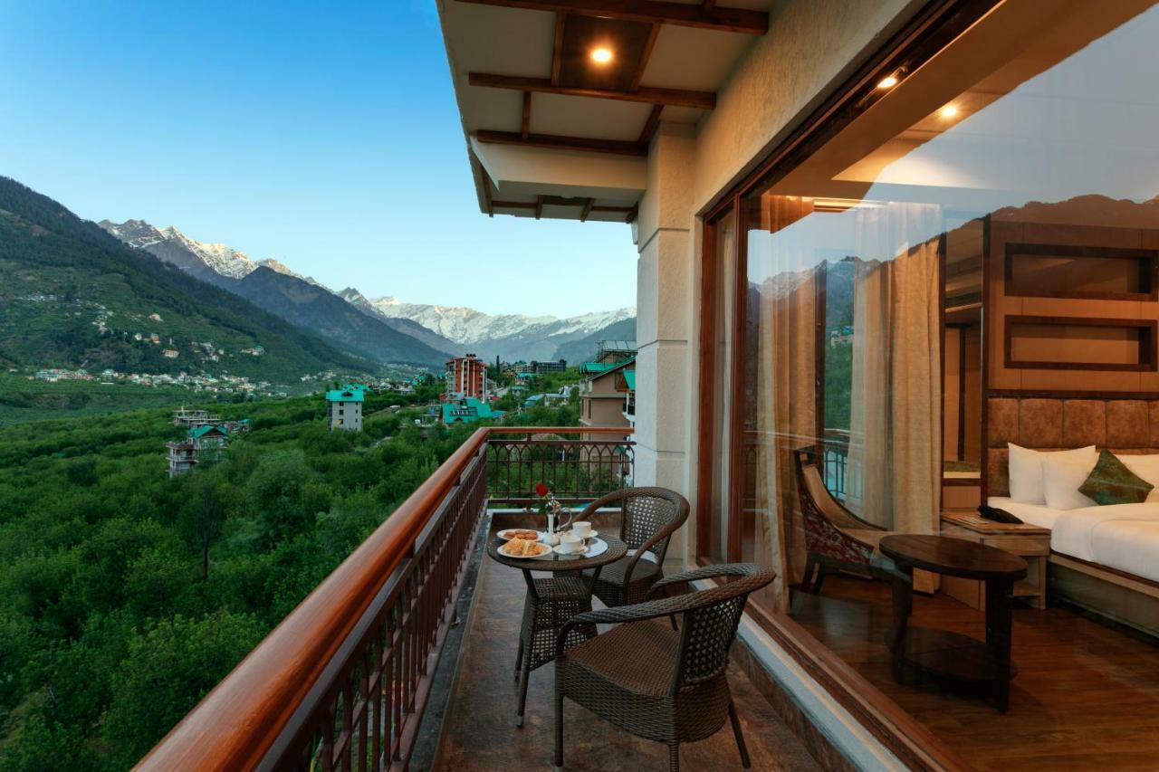 Alokik Resort- Pure Veg Manāli Dış mekan fotoğraf