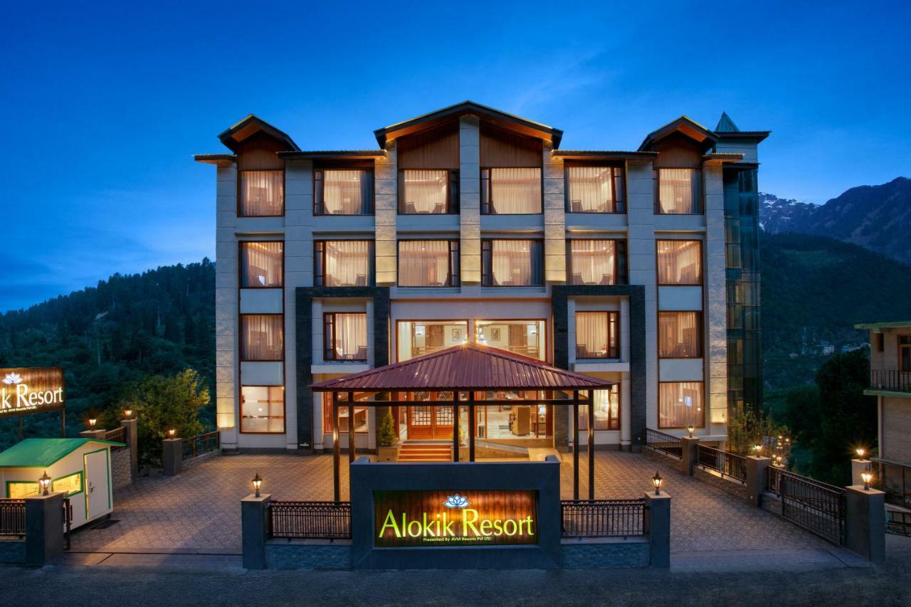 Alokik Resort- Pure Veg Manāli Dış mekan fotoğraf